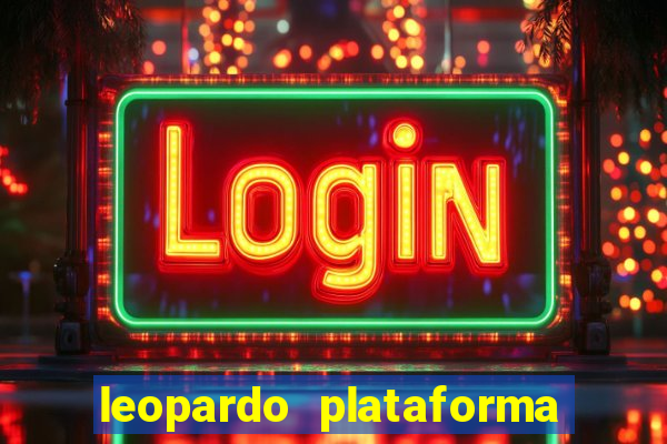 leopardo plataforma de jogos